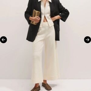 Me + em cropped wide leg trouser